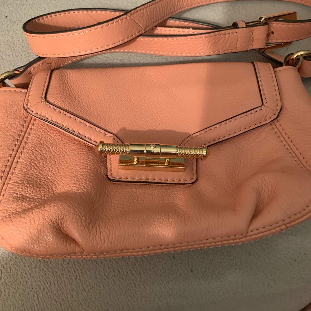 Aimee kestenberg pink leather shoulder bag
